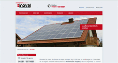 Desktop Screenshot of inoval.de
